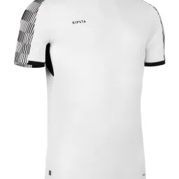 Kipsta by Decathlon White Slim Fit Printed Jersey image 1