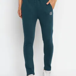 Duke Teal Regular Fit Trackpants image 1