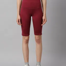 ALCIS Dark Red Cycling Shorts image 1