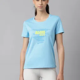 ALCIS Blue Printed T-Shirt image 1