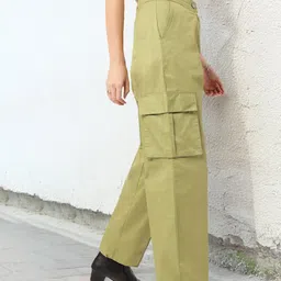 Kook N Keech Women Elevated Basics Parachute Pants-picture-41