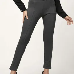 Annabelle by Pantaloons Grey Mid Rise Tights image 1