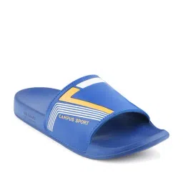Campus Men's Blue Slides image 2