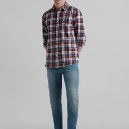 Jack & Jones Light Blue Slim Fit Low Rise Jeans image 1