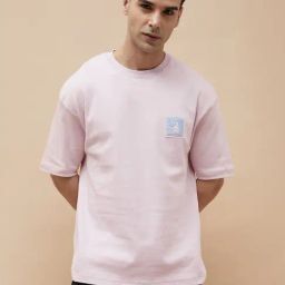 Code By Lifestyle Pink Loose Fit T-Shirt-picture-32