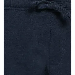 Van Heusen Navy Cotton Regular Fit Shorts image 4