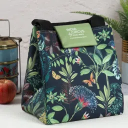 india circus by krsnaa mehta India Circus By Krshna Mehta Multicolor Printed Lunch Bag image 1