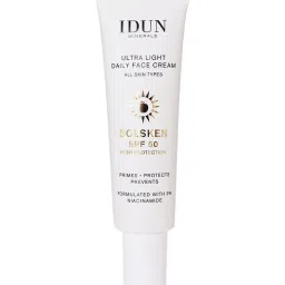 Idun Minerals Ultra Light Daily Face Cream Solsken SPF 50 - 30 ml image 1