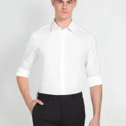 Arrow White Cotton Regular Fit Shirt-image-43