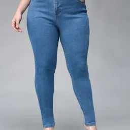 Miss Chase A+ Blue Denim Skinny Fit Jeans-image-46