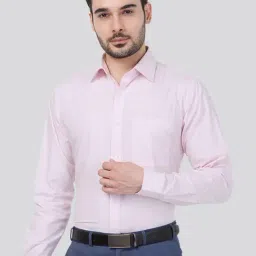 Parx Pink Slim Fit Checks Shirts-picture-19