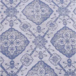 Maspar Hues PBS Nomad Scuplt Harold Blue Cotton 210 TC King Bed Linen Set image 3