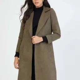 Femmella Green Tailored Fit Coat-picture-11
