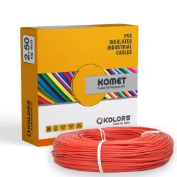 Kolors Komet 2.5 Sq.mm 1 Core PVC Insulated Cable Red (200 m)-image-5