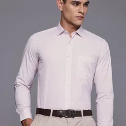 Louis Philippe Slim Fit Printed Formal Shirt-picture-34