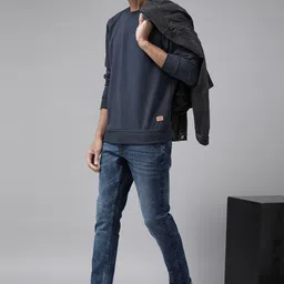 The Roadster Lifestyle Co. Men Round Neck Pullover-image-91