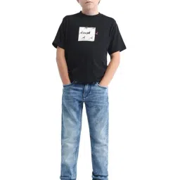 Rare Ones Boys Blue Slim Fit Jeans-picture-33