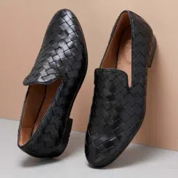 Ruosh Men's The Cusko Black Loafers-picture-43