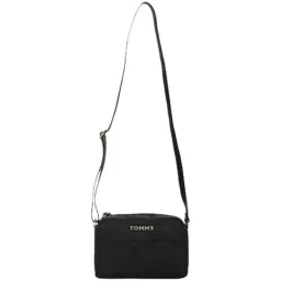 TOMMY HILFIGER Black DESI II Quilted Cross Body Bag-image-45