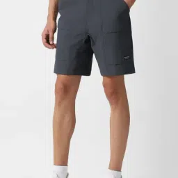 Van Heusen Grey Regular Fit Sports Shorts image 3