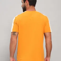 Cantabil Mustard Regular Fit Printed T-Shirt image 2