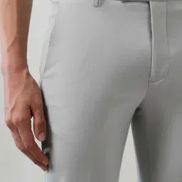 Arrow Grey Slim Fit Trousers image 5