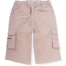 Gini & Jony Kids Beige Cotton Regular Fit Bermuda image 2