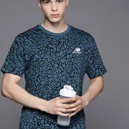 New Balance Pure Cotton Moisture Wicking Relaxed Fit Sustainable Sports T-shirt-image-47