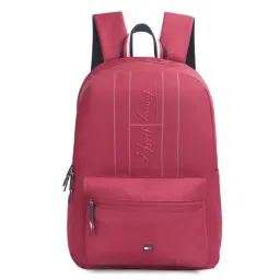 tommy hilfiger accessories Tommy Hilfiger Unisex Stratton Plus Burgundy Backpack image 1