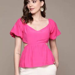 Label Ritu Kumar Fuchsia Top-picture-15
