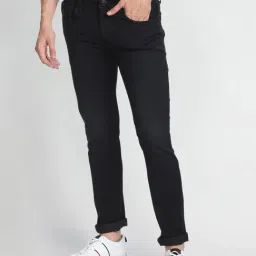 U.S. Polo Assn. Dark Navy Lightly Washed Skinny Fit Jeans-picture-34