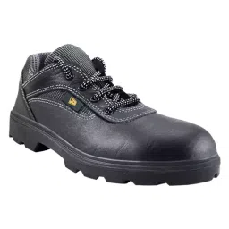 JCB Safety Shoes Steel Toe Earthmover Leather Black , Size 7-picture-22