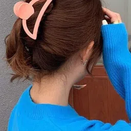 DailyObjects Women Pack of 12 Half Moon Shape Claw Clip image 5