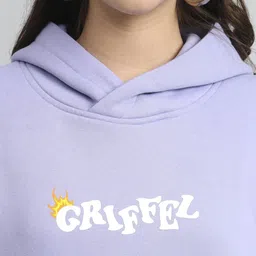 GRIFFEL Women Graphic Printed Sweatshirt image 5
