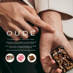 DEMI DIEUS Men Musky Oud Long Lasting Solid Perfume - 15 g image 3