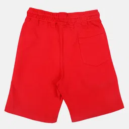 Wear Your Mind Cotton Knit Disney Ratatouille Featuring Characters Printed Shorts - Red image 3