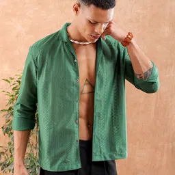 The Indian Garage Co Men Opaque Printed Casual Shirt image 1