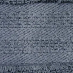 BIANCA Unisex Set Of 8 Grey Solid 500 GSM Zero-Twist Towels image 4