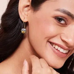 Fabindia 92.5 Silver Danglers Earrings for Women-image-90