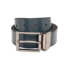 United Colors of Benetton Navy & Tan Woodfin Leather Reversible Belt-picture-24