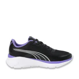 Puma Women's Evoflex Black & Lavender Alert Running Shoes image 1