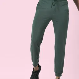 Ajile by Pantaloons Pine Cotton Slim Fit Striped Joggers image 1