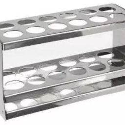 Rasayan 33 mm Test Tube Rack Double Tier Aluminum Sheet Holding Capacity 36-picture-29