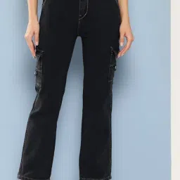 Aarika Girls Black Solid Jeans-picture-21