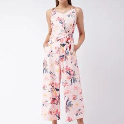 Miss Chase Peach Floral Print Jumpsuit-picture-31