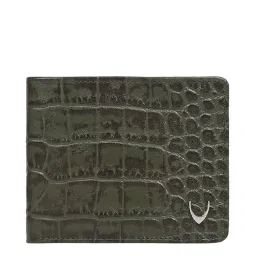 Hidesign Libya Sb Green Casual Leather Bi-Fold Wallet image 1