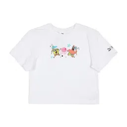 PUMA x SPONGEBOB Kids' Relaxed Fit T-Shirt-image-60