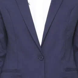 Van Heusen Navy Full Sleeves Blazer image 5