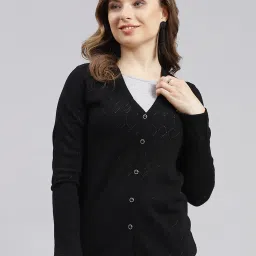 Monte Carlo Black Self Design Cardigan image 1