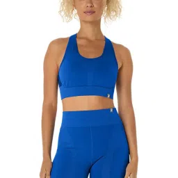 Asics Women's Illusion Blue Nagino Flex Seamless Bra image 1